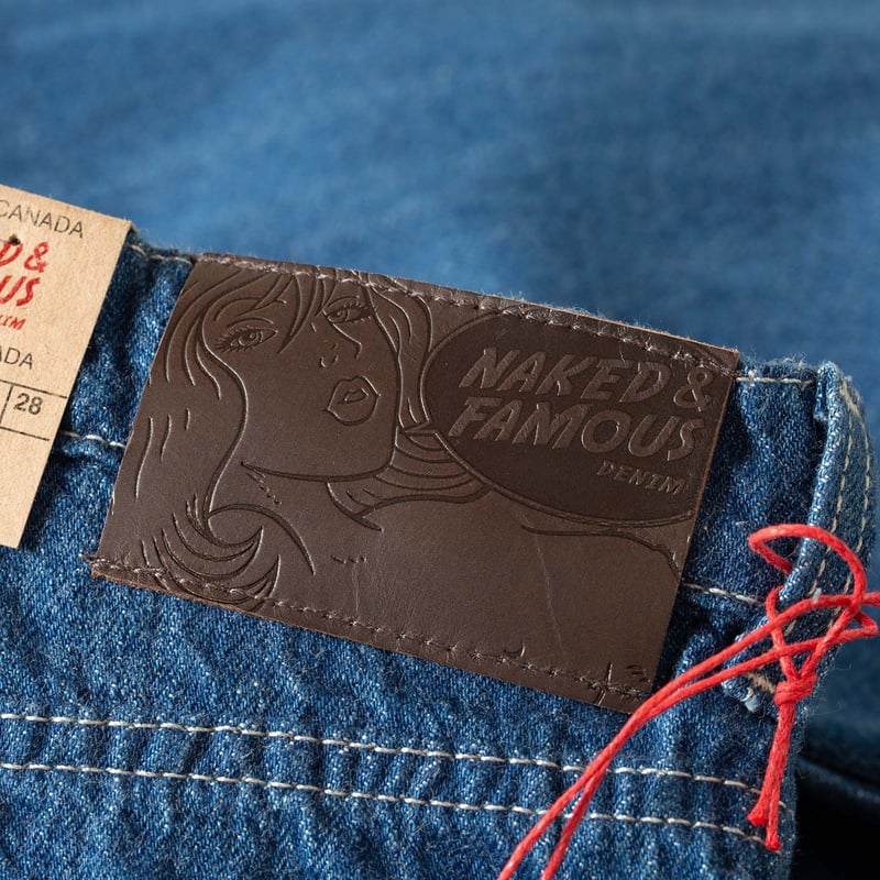 Image patch flâneurs NAKED & FAMOUS  High Noon Selvedge
