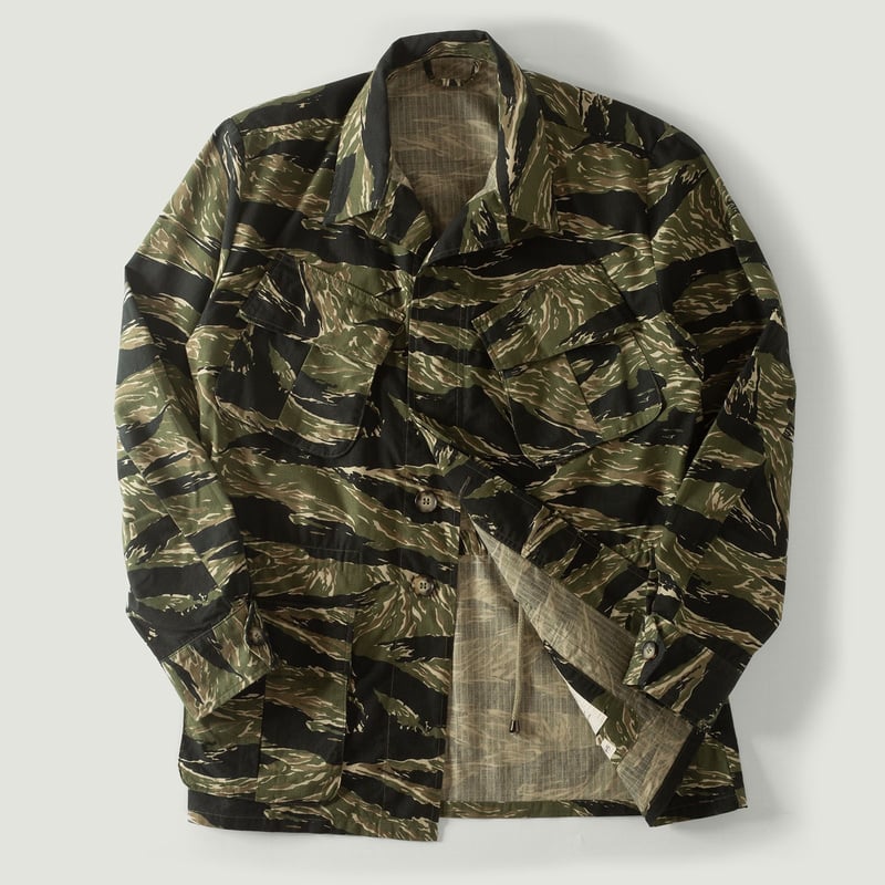 J002 Tiger Stripe Jungle Jacket