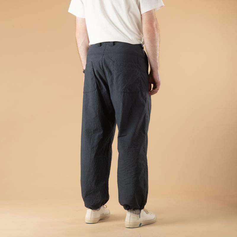 Tenpi Baggy Trouser in Iron Navy