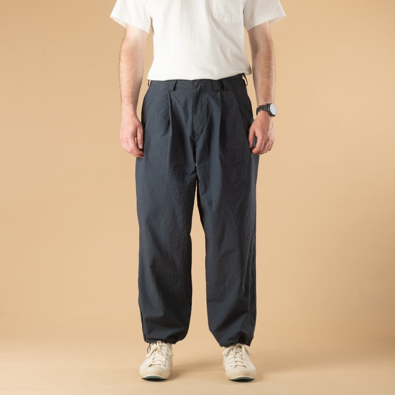 Tenpi Baggy Trouser in Iron Navy