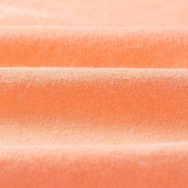 S/S Henley Vintage Dye Peach