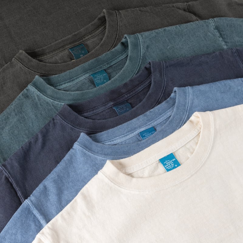 S/S Heavy Crew Tee P-Slate