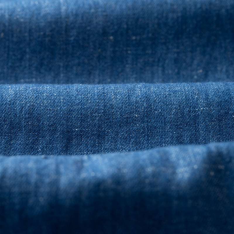 Image-Flâneurs_FRIZMWORKS / Twill Cargo Balloon Pants Blue_Matière