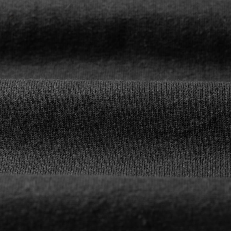 Image-Flâneurs_GOHEMP / Basic Football Tee Gunmetal Gray_détail-matière