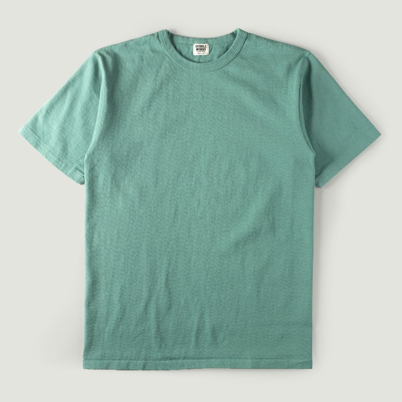 Image-DUBBLE WORKS / Heavyweight Short Sleeve Tee Emerald_Vignette
