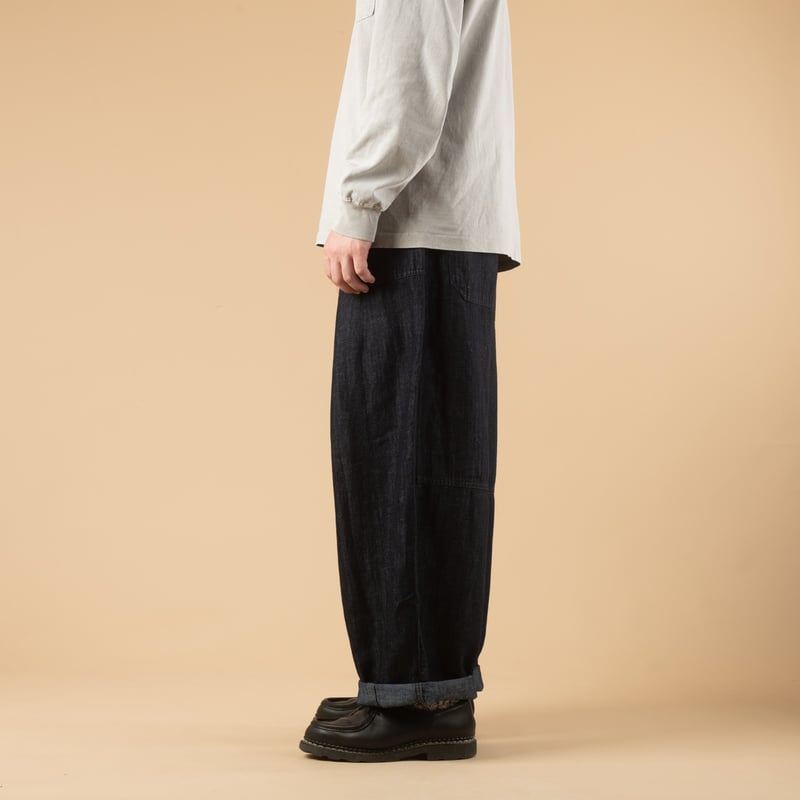 Denim Balloon Pants Indigo