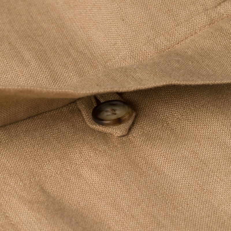 INFORMALE x FLÂNEURS / WS50 Linen Work Shirt Mushroom
