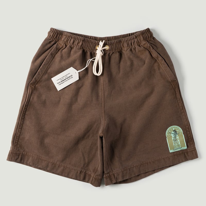 Vignettes image flâneurs veste XX DEVELOPMENT Super Tuck Shorts Long Bison Brown