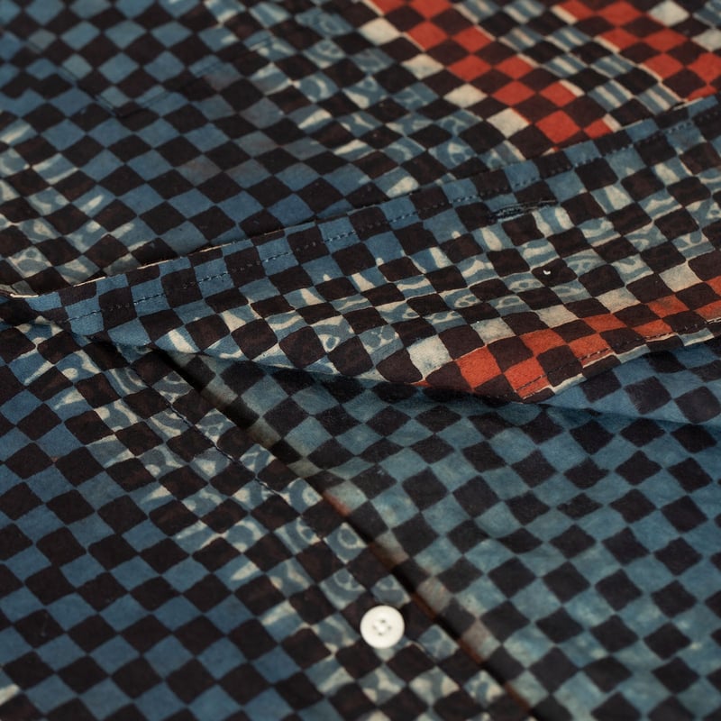 detail Image-Flâneurs_KARDO x FLANEURS chemisette Shirt Ajrakh AJK22