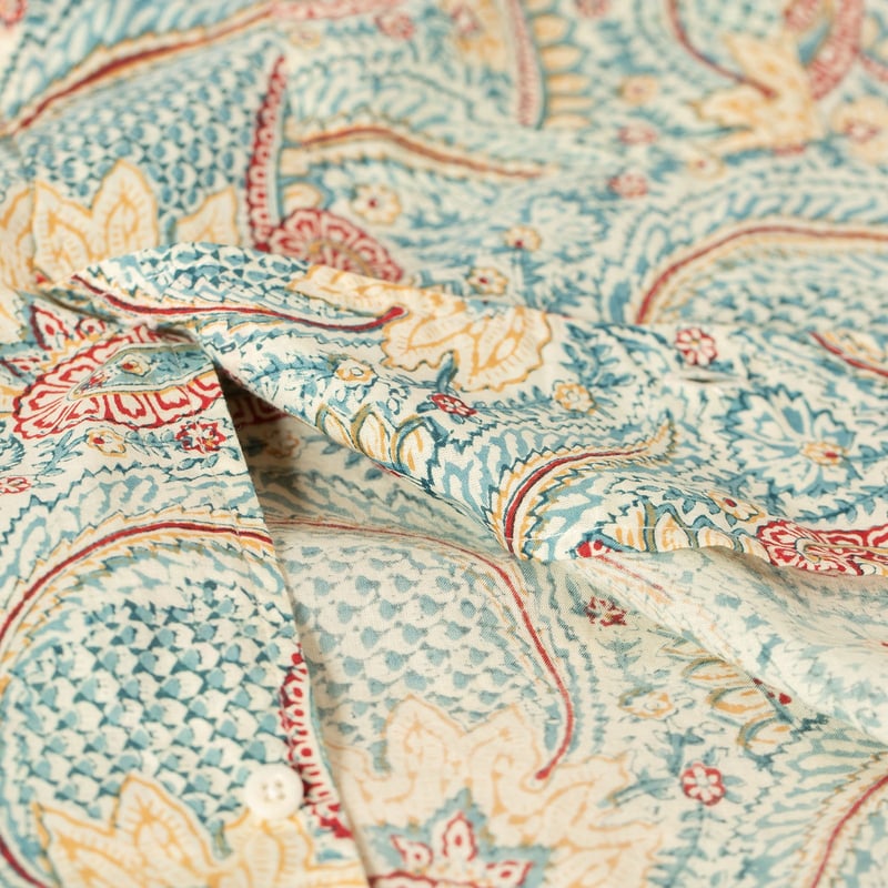 detail Image-Flâneurs_KARDO x FLANEURS chemisette block print Shirt BP58
