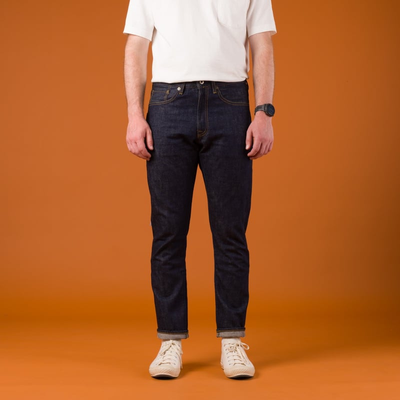Image-Flâneurs-JAPAN BLUE JEANS / J204 Tapered Fit 12,5oz_de-face