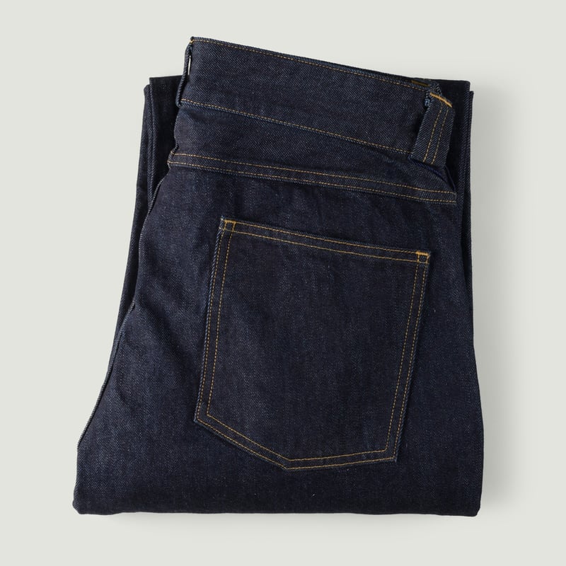 Image-Flâneurs_JAPAN BLUE JEANS / 13oz Denim Tuck Pants Indigo_Vignette