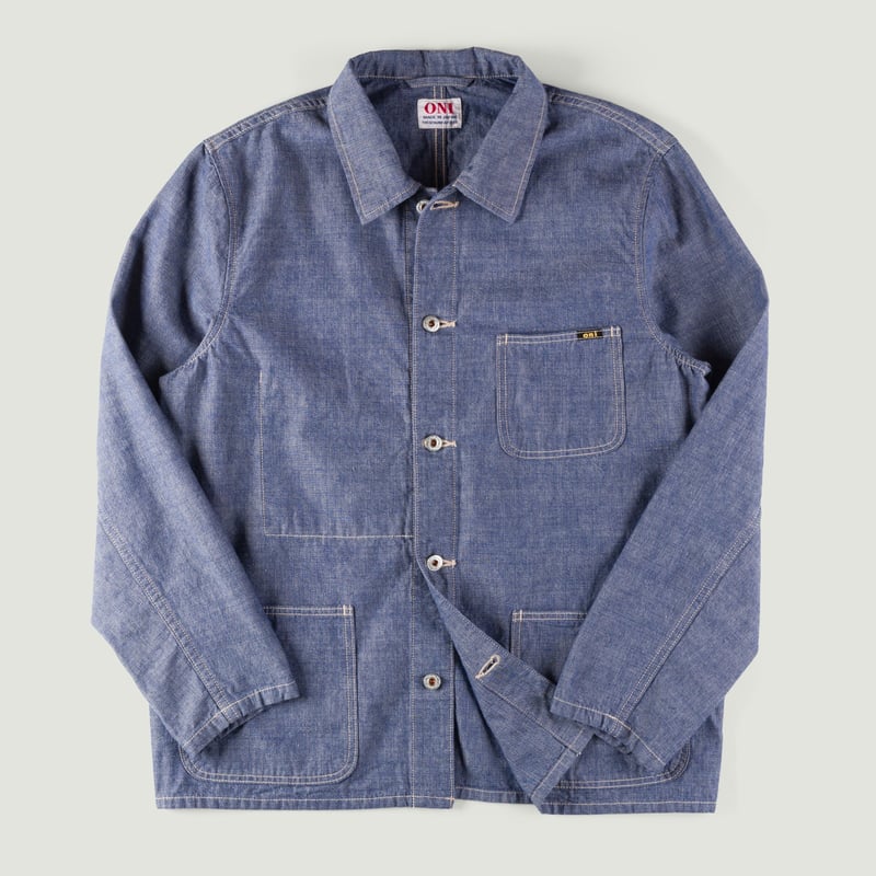 Image-Flâneurs_ONI DENIM / 03500-HCSV 8oz Selvedge Chambray Coverall_Vignette