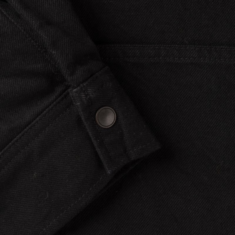 Image-Flâneurs_JAPAN BLUE JEANS / 13oz Denim Big Shirt Jacket Black_detail-2