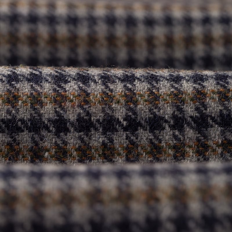 Image-Flâneurs_	UNIVERSAL WORKS / Houndstooth Wool Mix Oxford Pant Charcoal_Detail-1