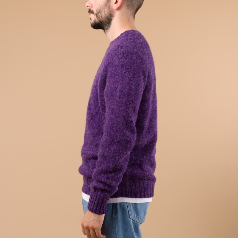 Harley Of Scotland X Flâneurs Shaggy Crew Neck Sweater Rave