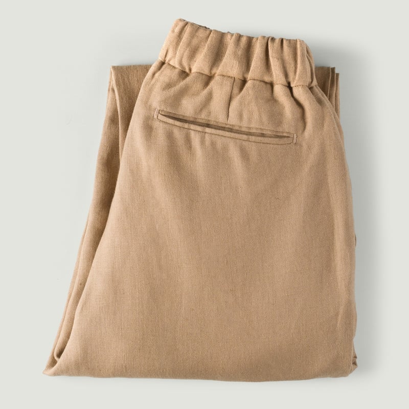 vignette INFORMALE x FLÂNEURS WS50 Linen Work Shirt Mushroom