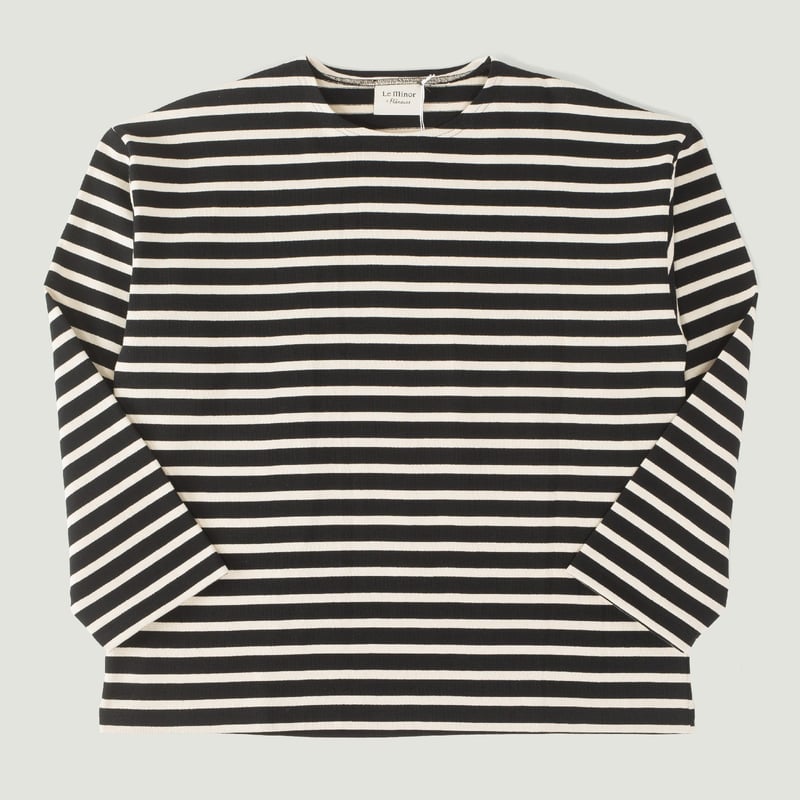 Le-Minor-x-Flâneurs-vignette-mariniere-loose-fit-gitane-noir