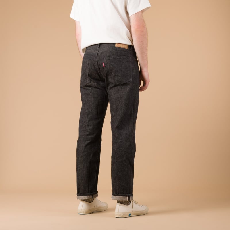 Image-Flâneurs_DENIME / Lot 224-66B Model 66 Black Denim_de-dos