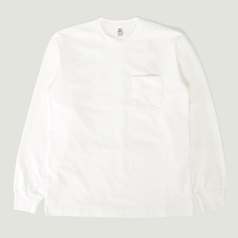 XX DEVELOPMENT flâneurs SURE MFG 7,5oz Pocket LS Tee off white 3