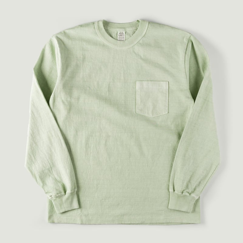 Image-Flâneurs_XX DEVELOPMENT / "SURE MFG" 7,5oz Pocket L/S Tee Mojito_Vignette
