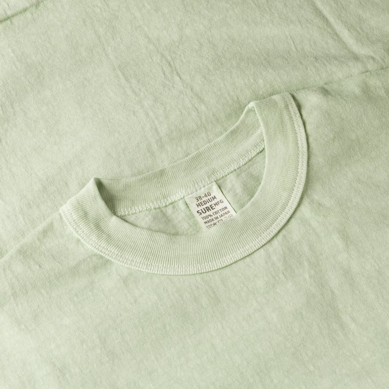 Image-Flâneurs_XX DEVELOPMENT / "SURE MFG" 7,5oz Pocket S/S Tee Mojito_detail-1