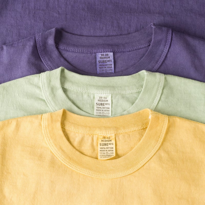 Image-Flâneurs_XX DEVELOPMENT / "SURE MFG" 7,5oz Pocket S/S Tee Mello Yello_detail-4