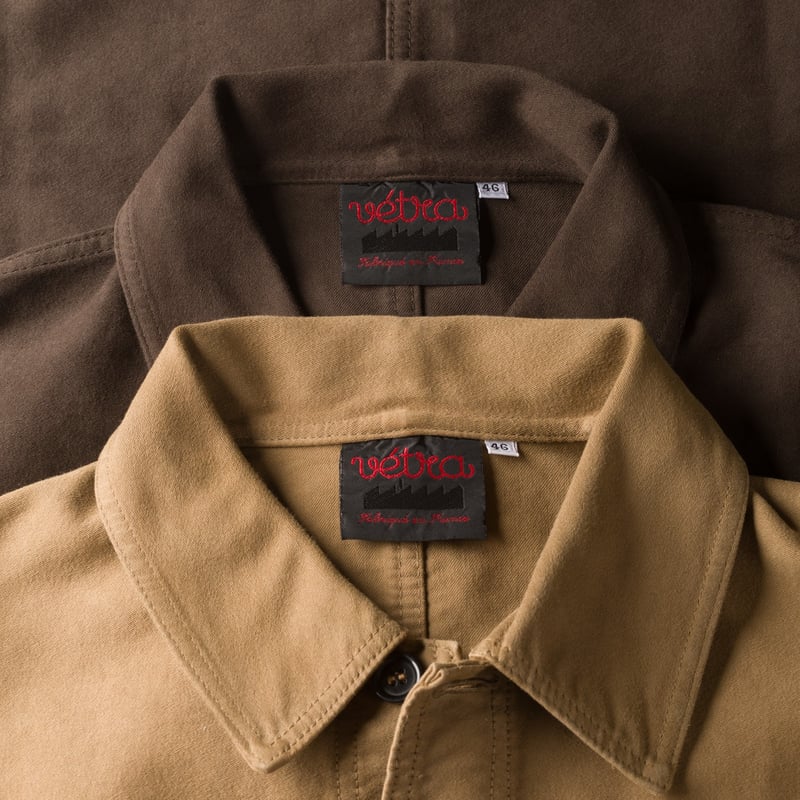 Image-Flâneurs_VETRA / Dune French Moleskin Weaved Jacket_detail-2