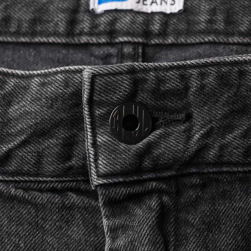 Image-Flâneurs_JAPAN BLUE JEANS / 13oz Denim Tuck Pants Fade Wash Dark Grey_detail-3