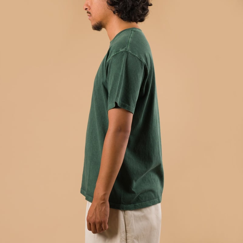 Short Sleeve Crew T-Shirt P-Dark Green