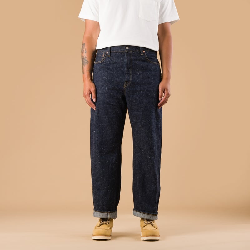 0812 16oz Nep Denim Loose Fit Jeans
