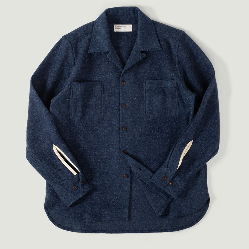 Dam Marl Work Shirt Navy