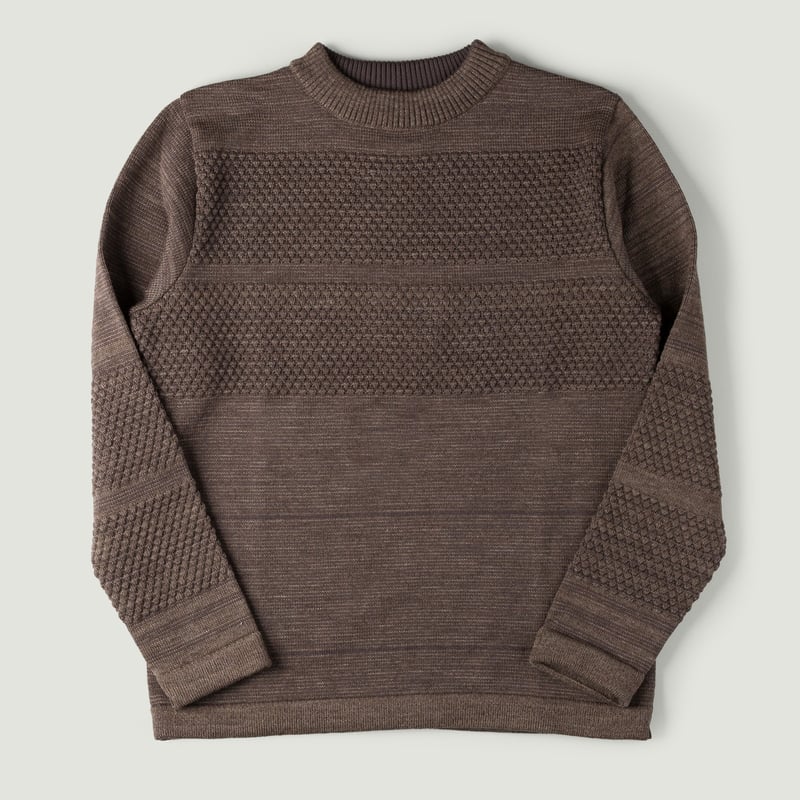 Fisherman III Terra-II Brown Sweater