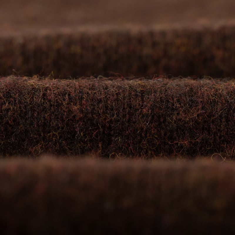 pull laine ecossais Harley of Scotland X Flâneurs closeup-mocha
