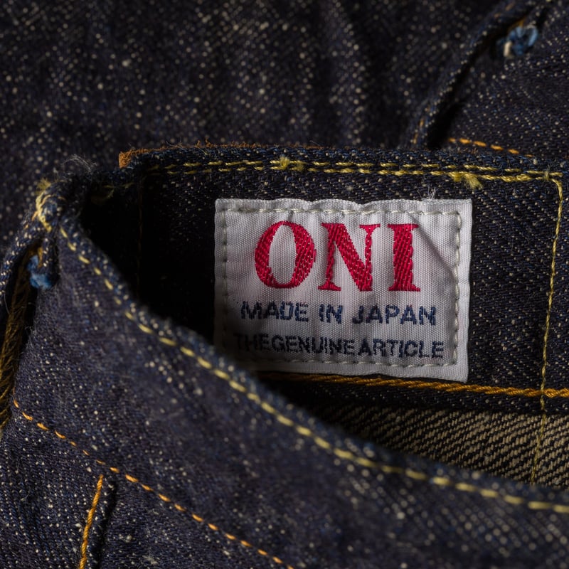 Image-Flâneurs_ONI DENIM / 288-13.7NEP Regular Straight Neppy Selvedge Denim_detail-2