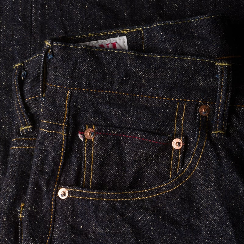 Image-Flâneurs_ONI DENIM / 288-13.7NEP Regular Straight Neppy Selvedge Denim_detail-1