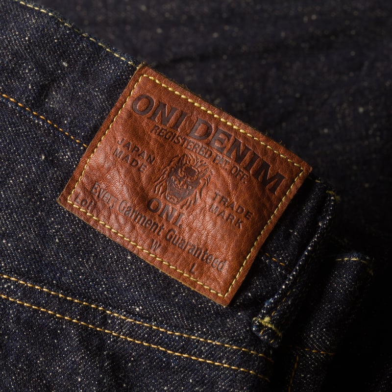 Image-Flâneurs_ONI DENIM / 222-13.7NEP Super Wide Straight Neppy Selvedge Denim_detail-3