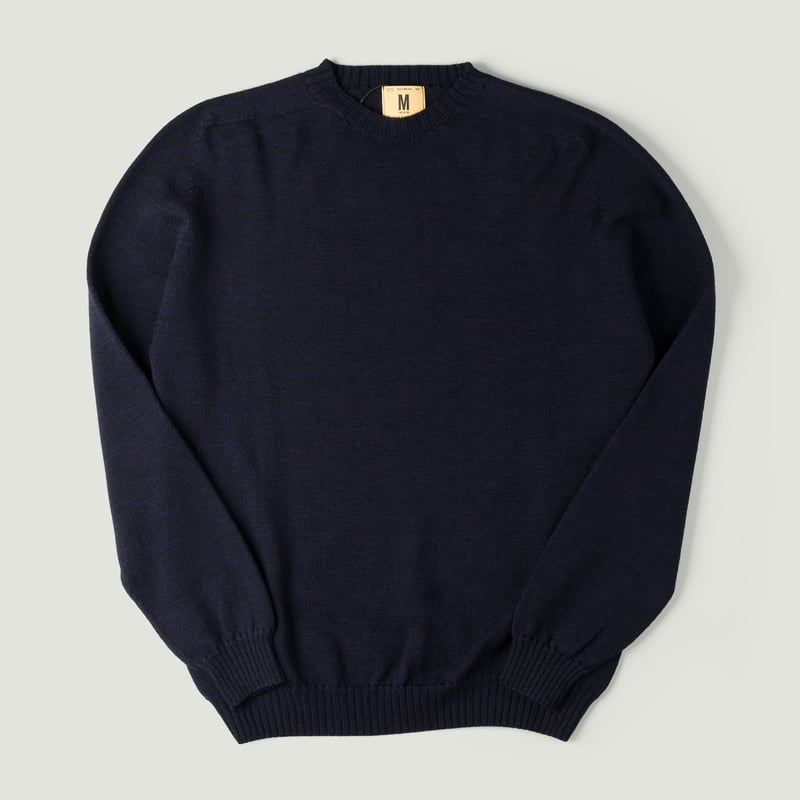 Aris Navy Crewneck Sweater