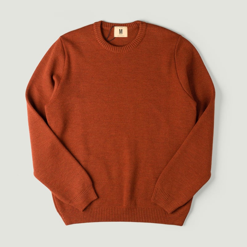 Youri Round Neck Sweater Orange
