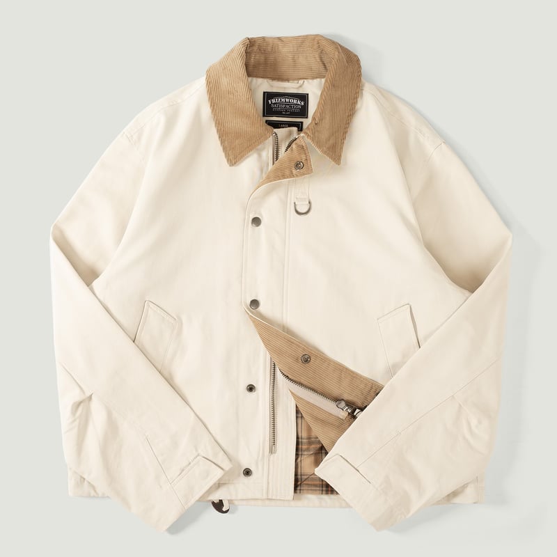 Vignette flaneurs veste Frizmworks Heritage Hunting Jacket Cream