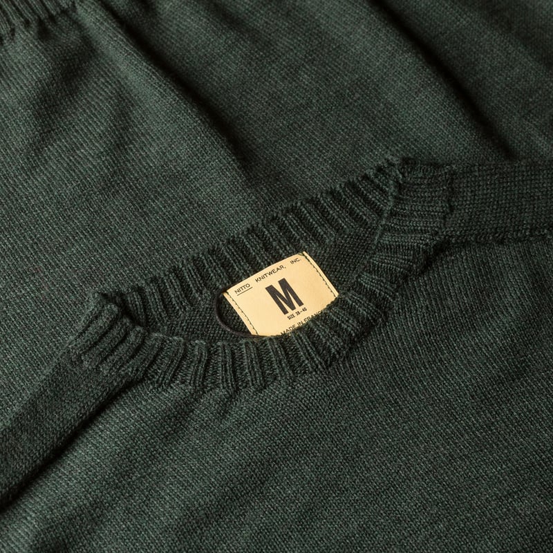 Aris Forest Green Crewneck Sweater