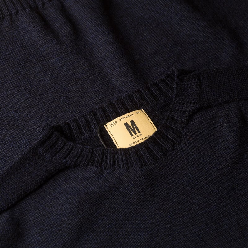 Aris Navy Crewneck Sweater