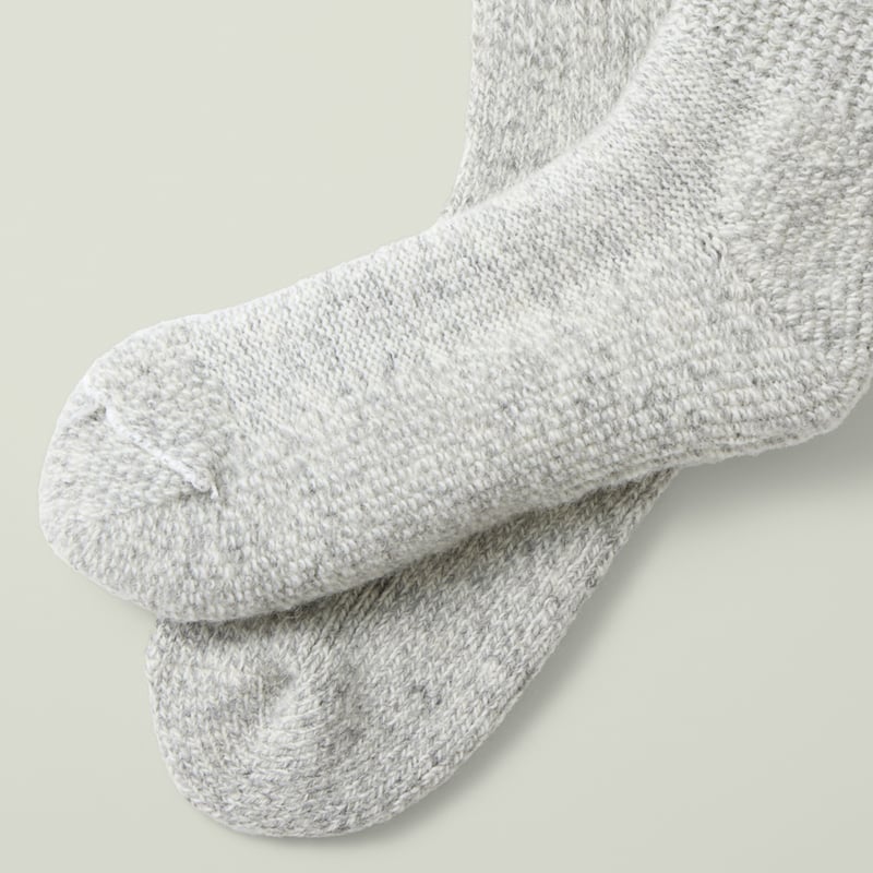 Image-Flâneurs_A/W25 ROTOTO / Oldschool Work Boot Socks Blue/Yellow_detail-2