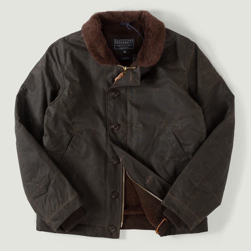 Vignettes-image-flâneurs-MANIFATTURA-CECCARELLI-New Deck Jacket Chocolate