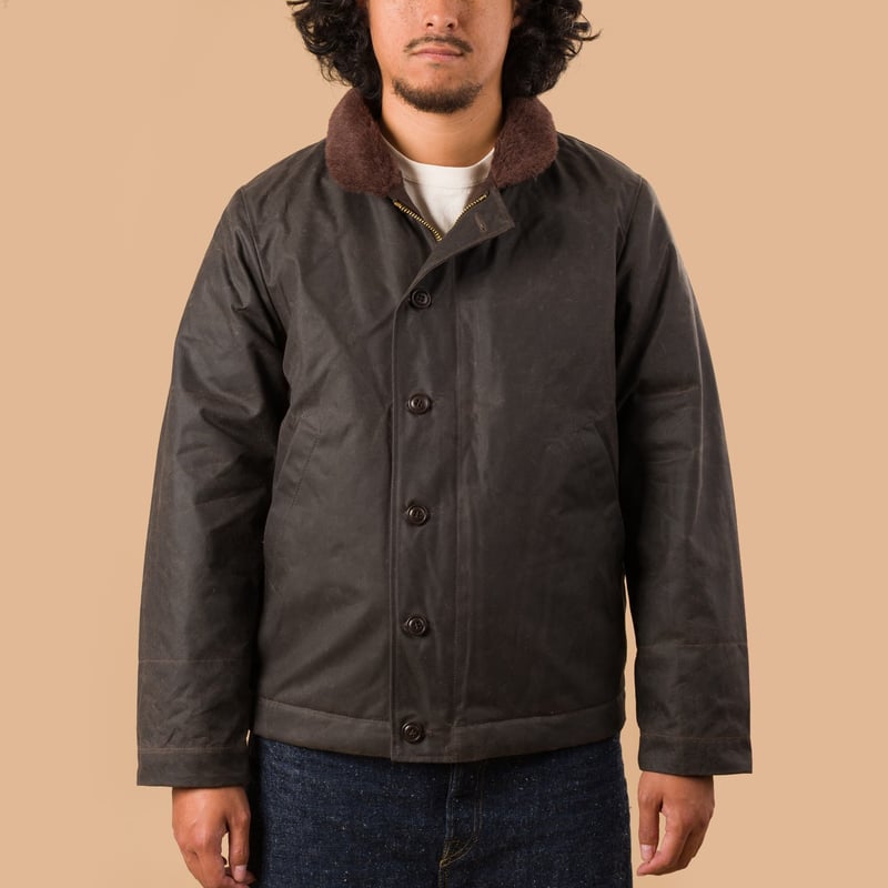 image-flâneurs-MANIFATTURA-CECCARELLI-New Deck Jacket Chocolate de face