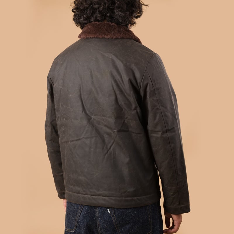 image-flâneurs-MANIFATTURA-CECCARELLI-New Deck Jacket Chocolate de dos