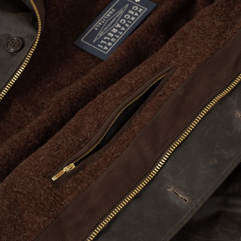 image-détail poche flâneurs-MANIFATTURA-CECCARELLI-New Deck Jacket Chocolate  (1)