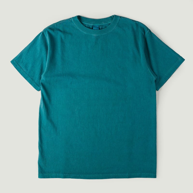 Image-Flâneurs_GOOD ON / Short Sleeve Crew T-shirt P-Nile Blue_Vignette