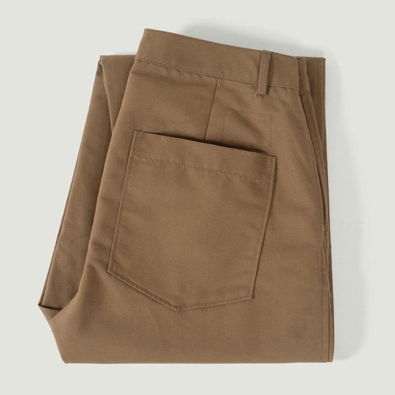 Vignettes flaneurs pantalon universal works Brushed Polytech Duke Pant Khaki