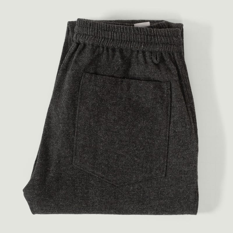 Vignettes flaneurs pantalon UNIVERSAL WORKS Anders Wool Upcycled Hi Water Trouser Grey